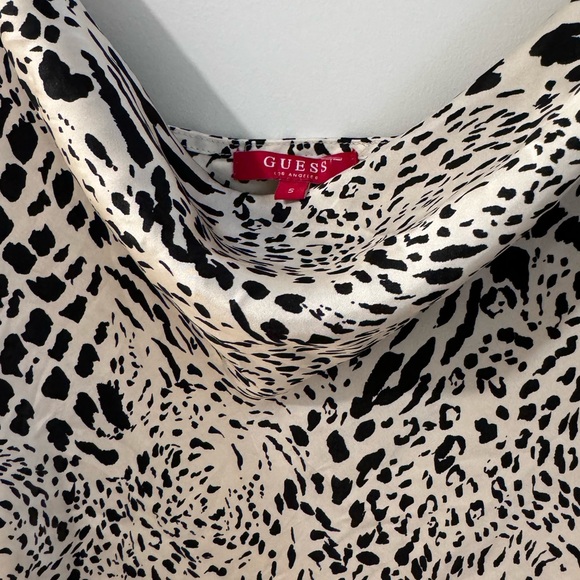 Vintage Guess Slip Dress Animal Print - Picture 3 of 6